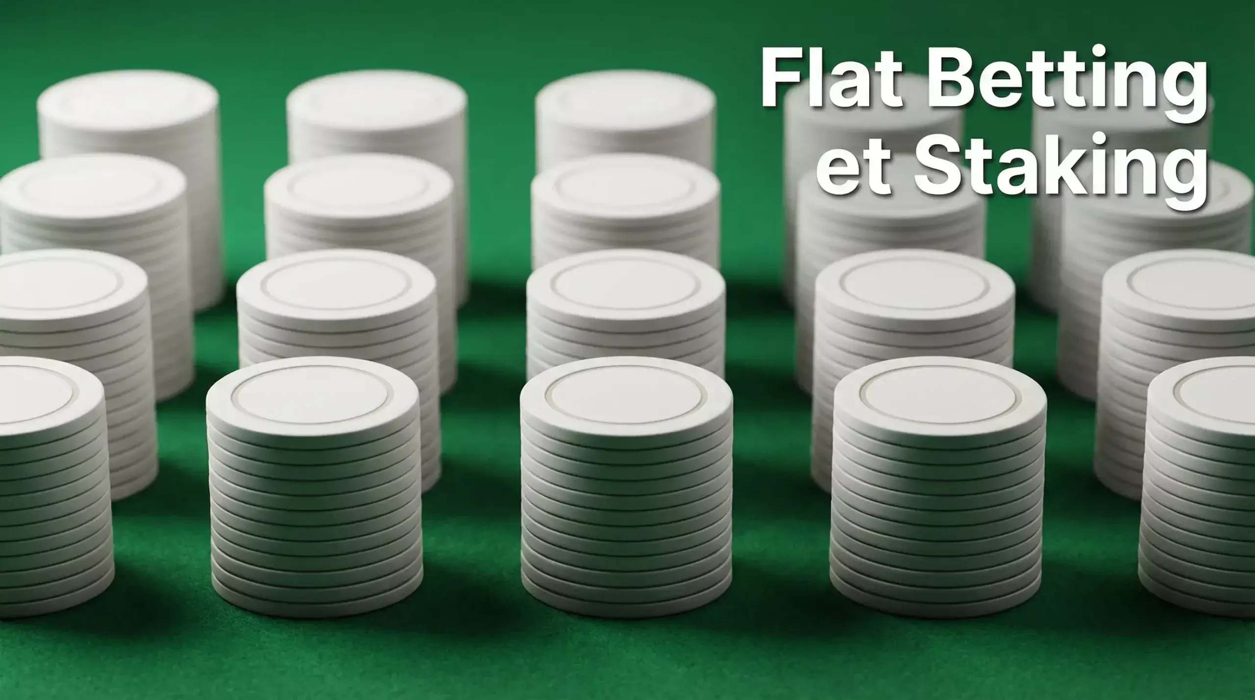 Flat betting et staking — méthodes de mise paris sportifs